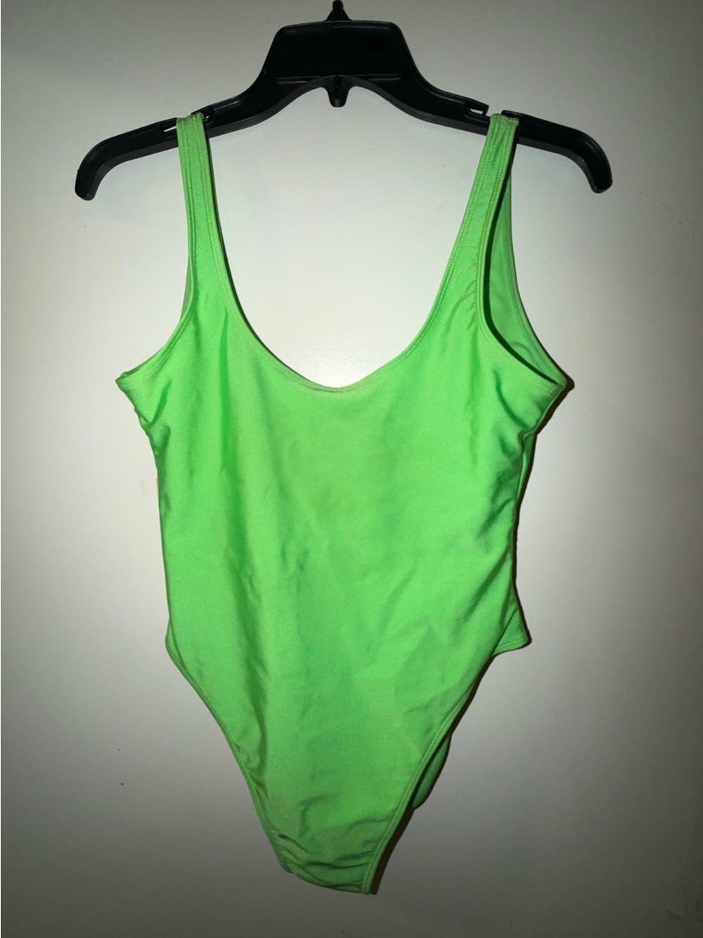 Neon Green One-Piece Swimsuit